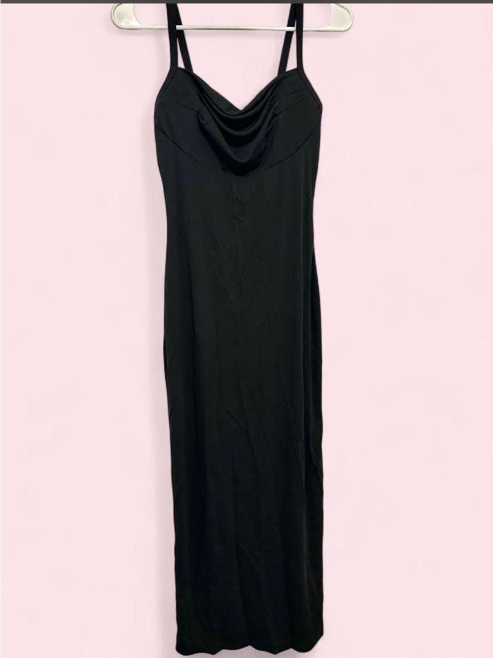 Vintage All That Jazz Black vampy goth bodycon dress small